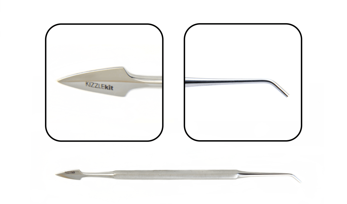 Pokie's "spear" tip and "needle tip"